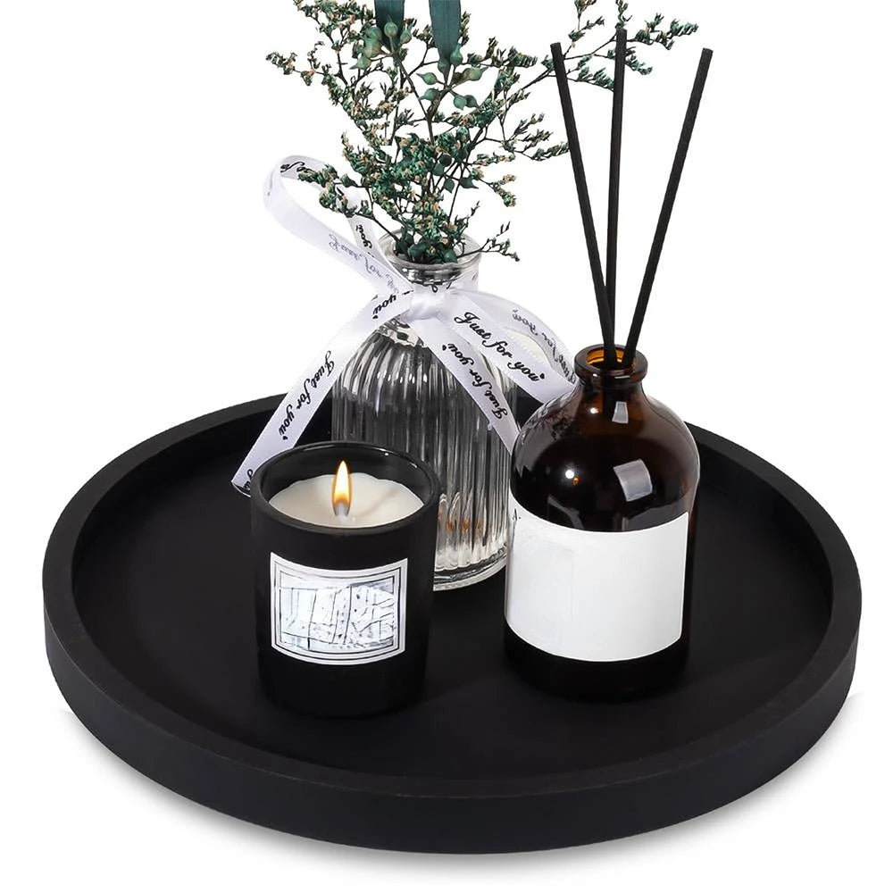 Round Decorative Silicone Tray – Soap Dish