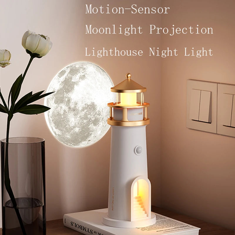 Moon Projection Lamp – LED Night Light