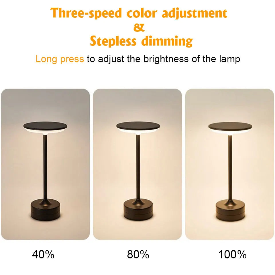 Luxury Metal LED Table Lamp