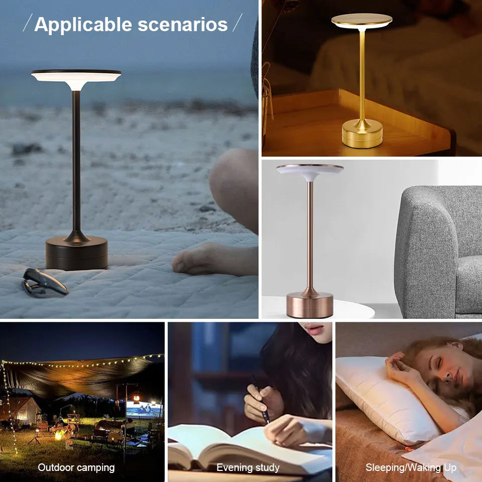 Luxury Metal LED Table Lamp