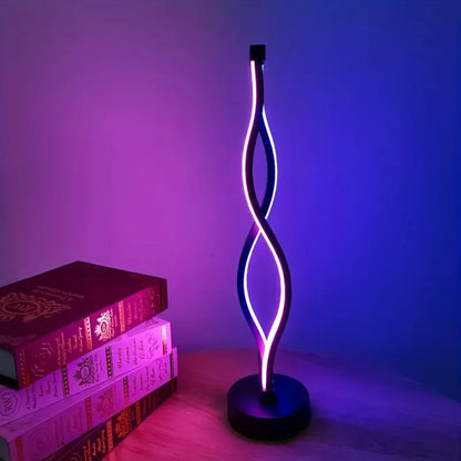 Decorative LED Table Lamp – Minimalist, Creative and Artistic Scandinavian Design for Bedrooms and Living Rooms