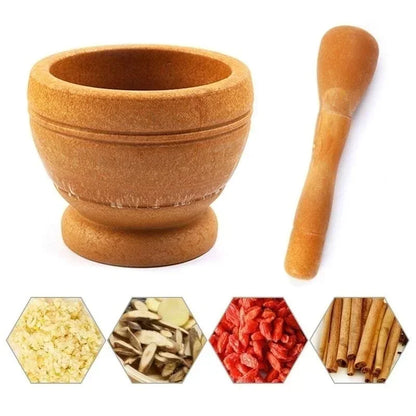 Resin Mortar and Pestle – Garlic, Herb and Spice Grinder for Kitchen and Restaurant