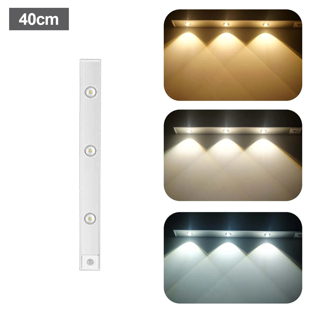 Rechargeable Lights with Motion Sensor