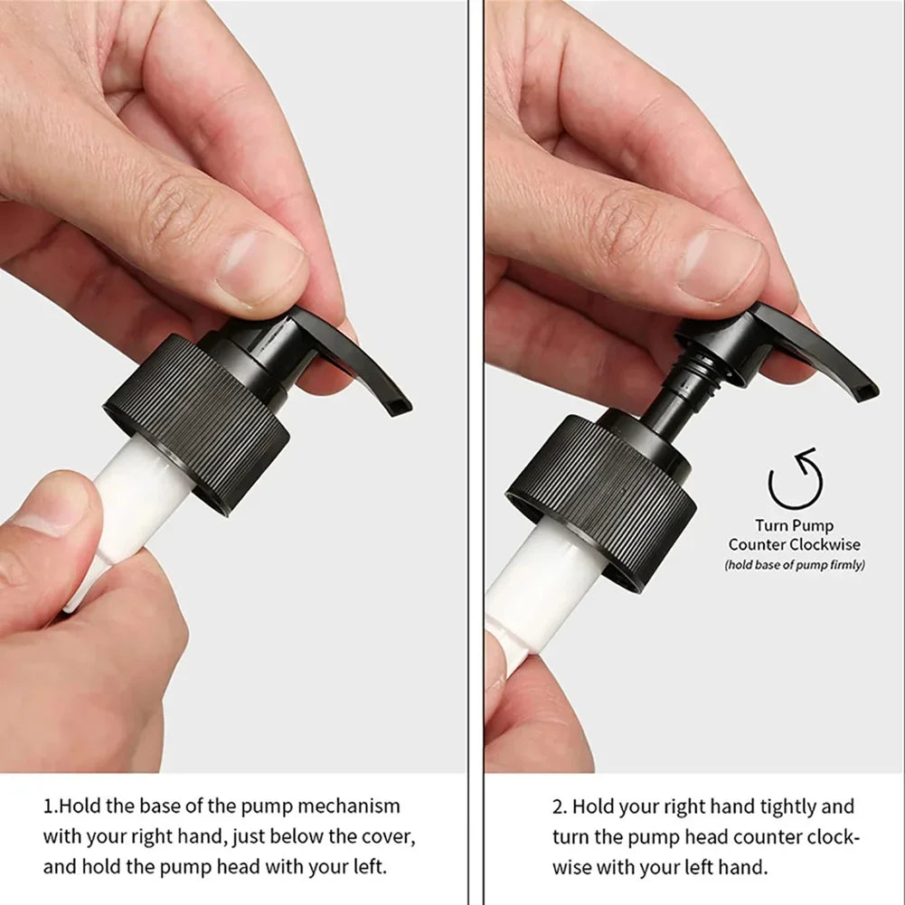 Matte Black Dispenser Kit 500ml
