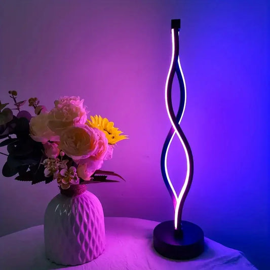 Decorative LED Table Lamp – Minimalist, Creative and Artistic Scandinavian Design for Bedrooms and Living Rooms