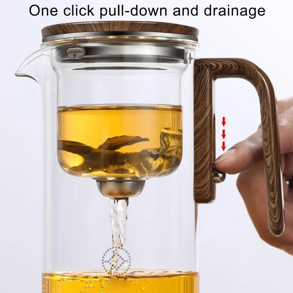 Glass Kettle with Internal Infuser