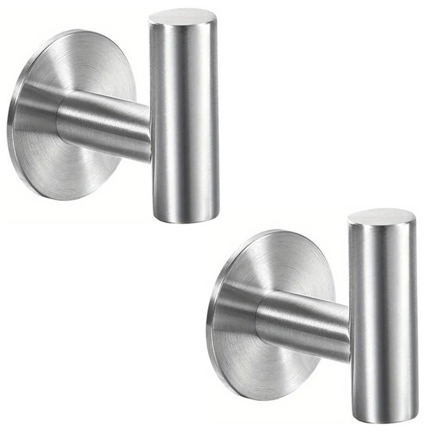 Stainless Steel Adhesive Hook – No Drilling Required