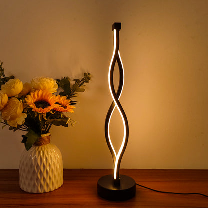 Decorative LED Table Lamp – Minimalist, Creative and Artistic Scandinavian Design for Bedrooms and Living Rooms