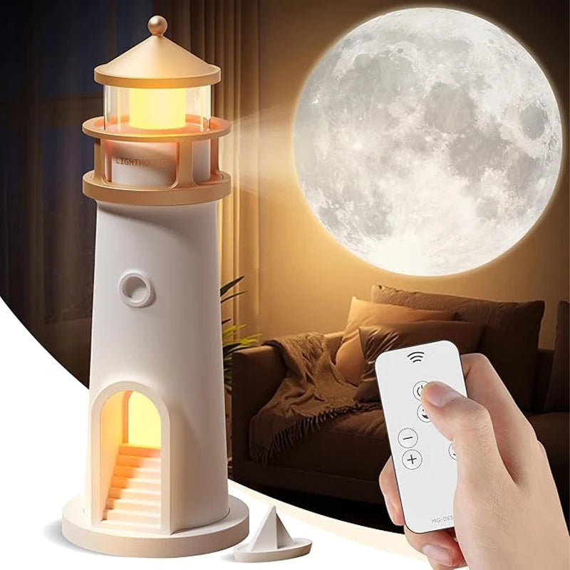 Moon Projection Lamp – LED Night Light
