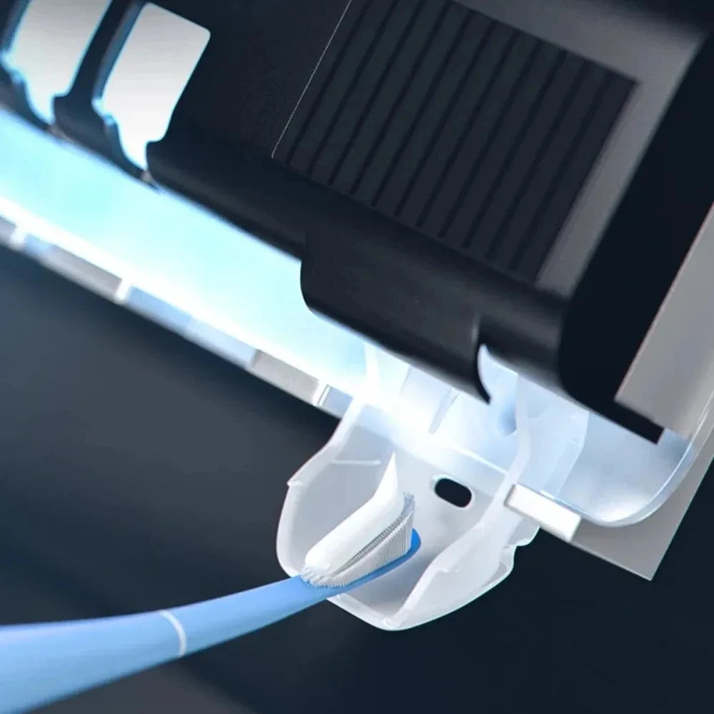 Automatic Solar-Powered UV Toothbrush Holder – Steriliser