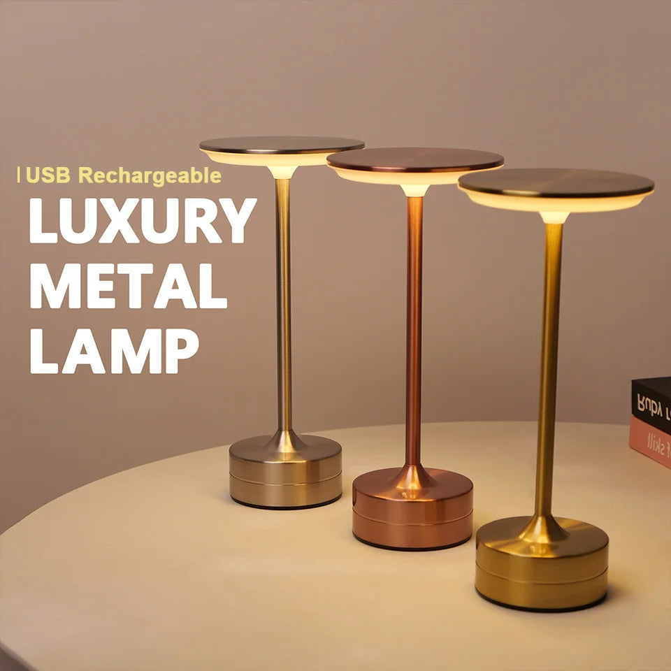 Luxury Metal LED Table Lamp