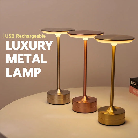 Luxury Metal LED Table Lamp