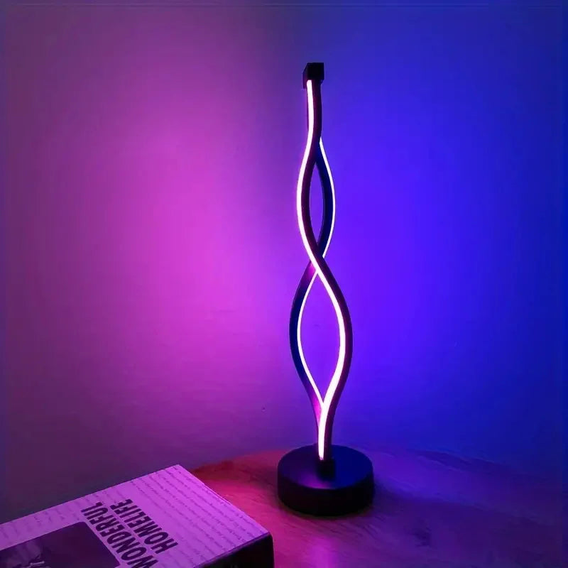 Decorative LED Table Lamp – Minimalist, Creative and Artistic Scandinavian Design for Bedrooms and Living Rooms