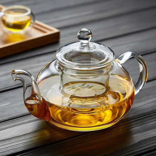 Heat-Resistant Glass Kettle with Infuser