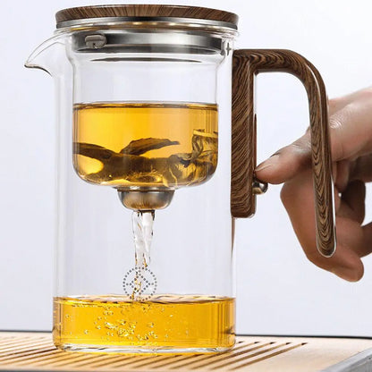 Glass Kettle with Internal Infuser