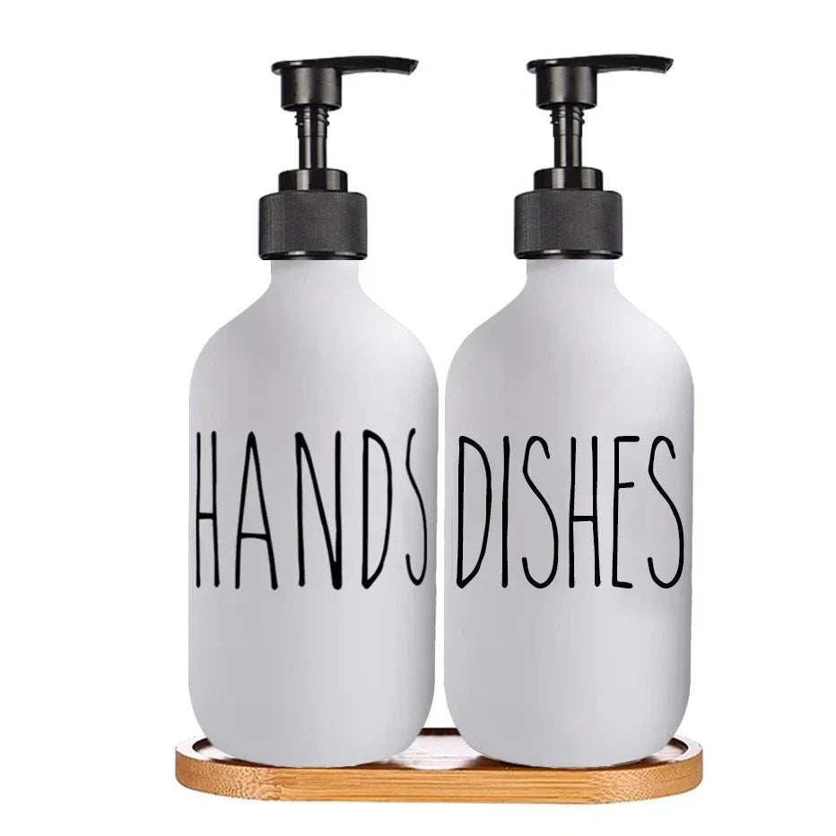 Matte Black Dispenser Kit 500ml