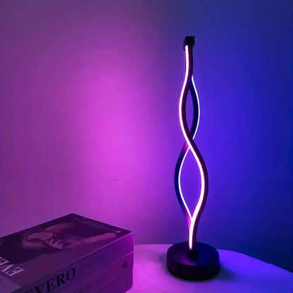 Decorative LED Table Lamp – Minimalist, Creative and Artistic Scandinavian Design for Bedrooms and Living Rooms