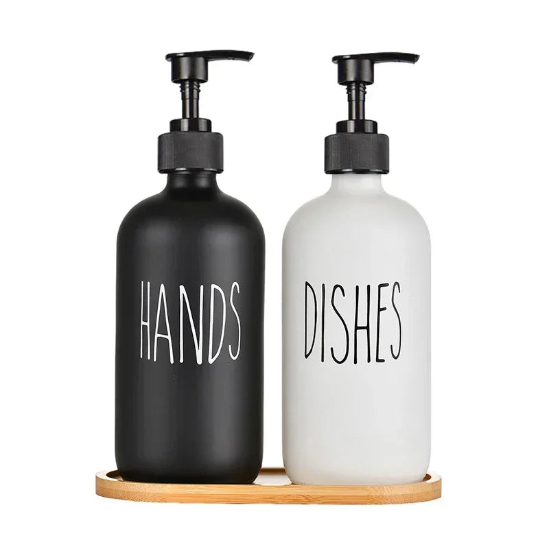 Matte Black Dispenser Kit 500ml