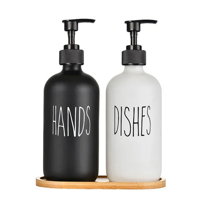 Matte Black Dispenser Kit 500ml
