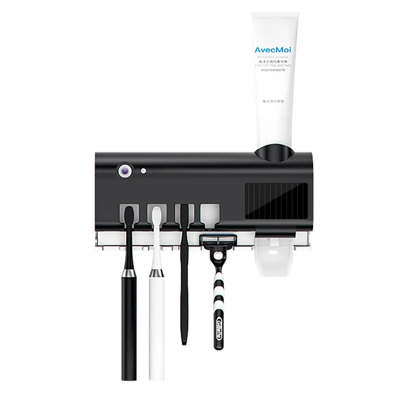 Automatic Solar-Powered UV Toothbrush Holder – Steriliser